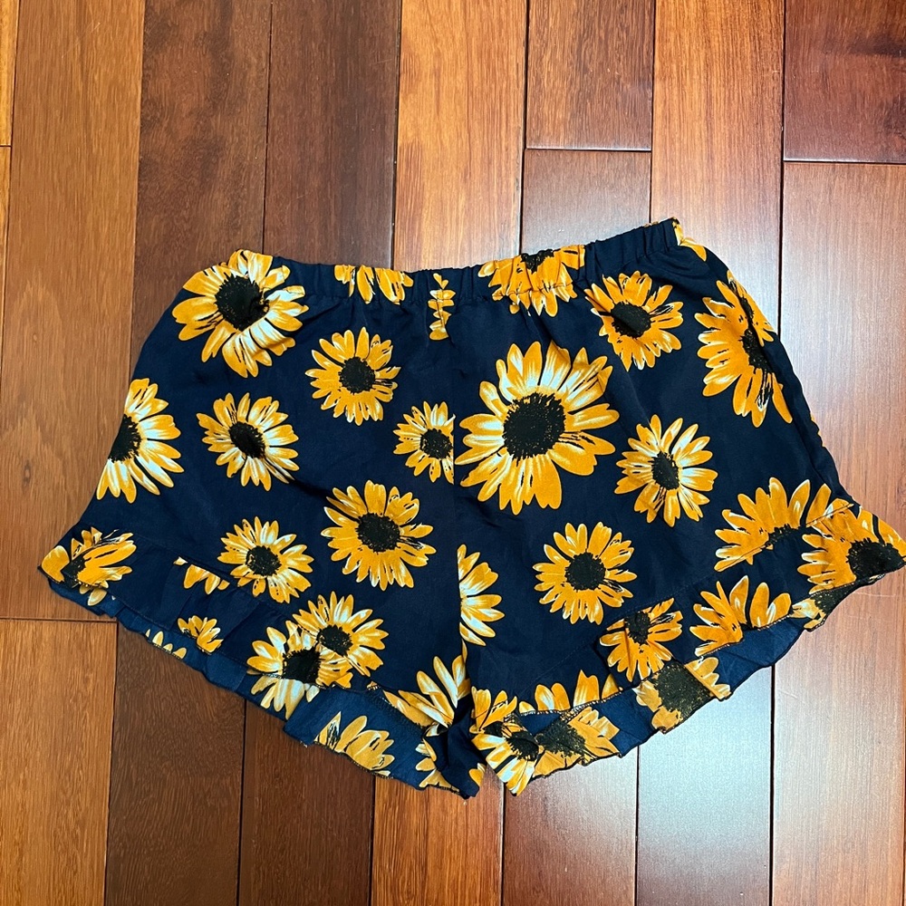 Floral Print Women's Shorts